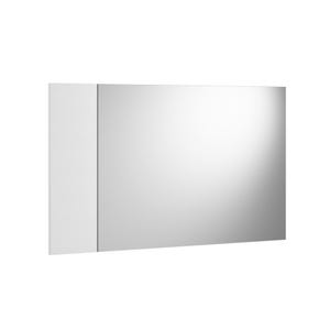 Riga specchio parete con pannello bianco