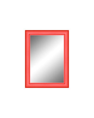 Adel specchio rosso 62x82 cm
