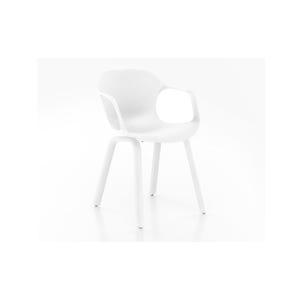 Confort sedia in polipropilene bianco