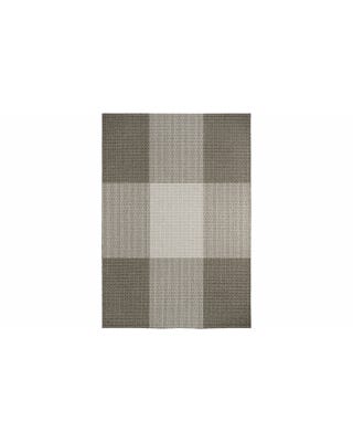 Grace Check tappeto grigio geometrico 200x290 cm