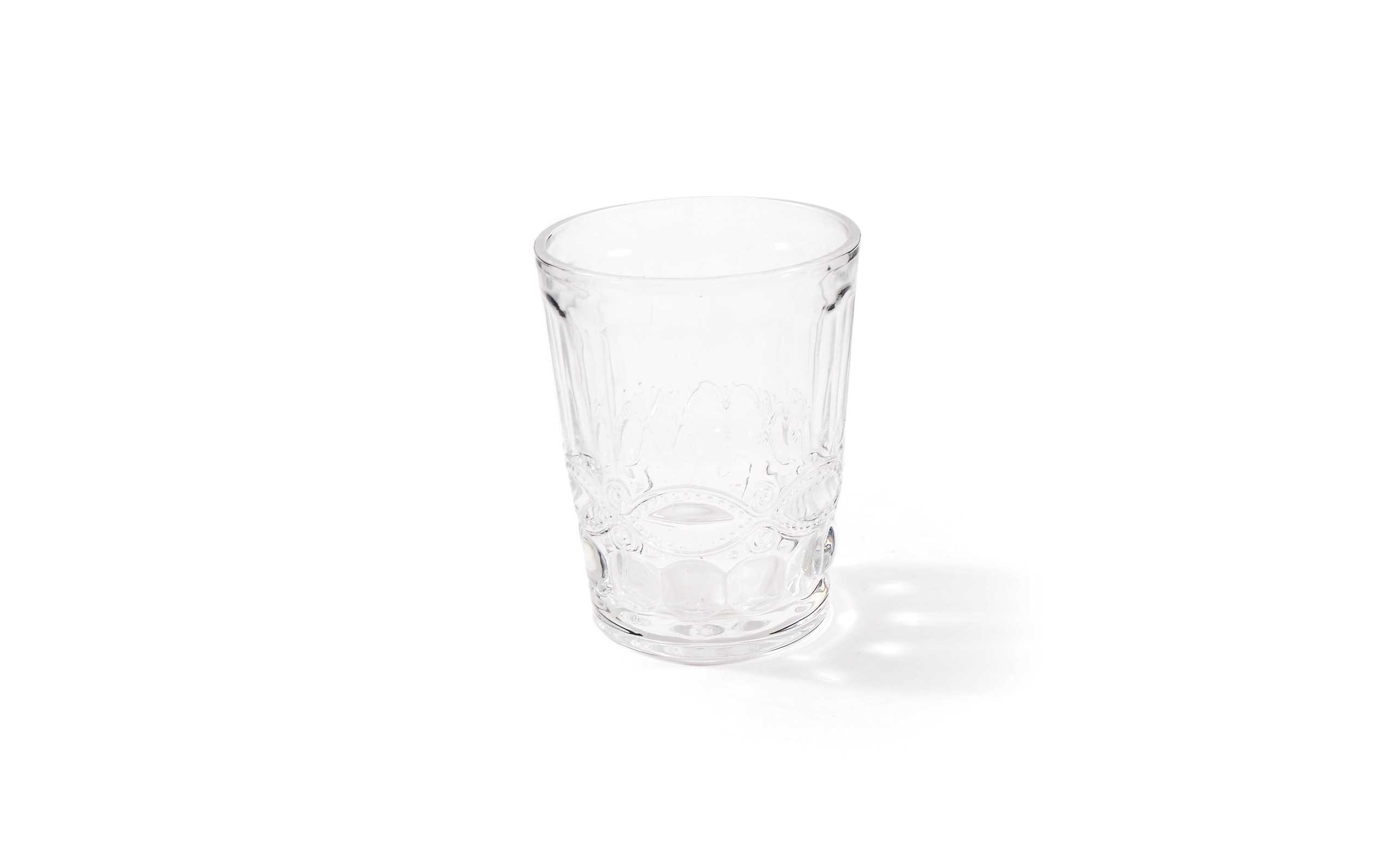 Classic bicchiere acqua in vetro trasparente
