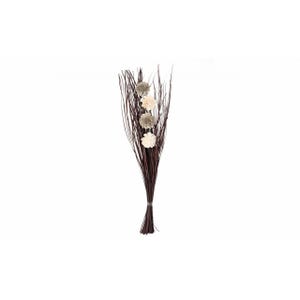 Bouquet rami con fiori secchi assortiti H100 cm