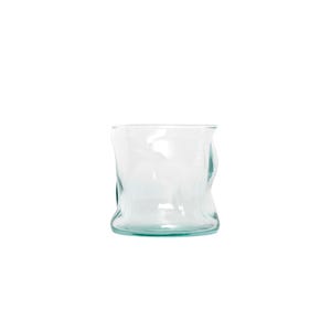 Amorf 4 bicchieri acqua in vetro riciclato 340 ml