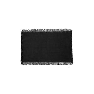 Maha tovaglietta in cotone nero 45x30 cm