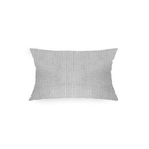 Salina cuscino grigio in cotone organico 35x50 cm