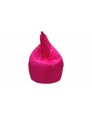 Pera pouf in nylon fucsia 70x120 cm
