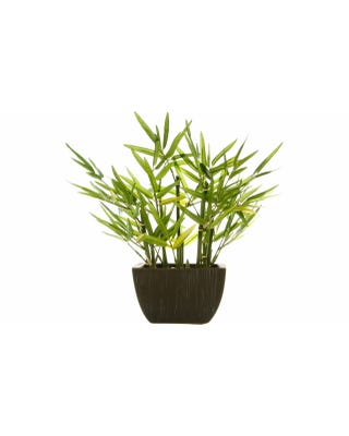 Bamboo pianta artificiale in vaso H35 cm
