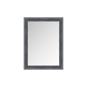 Extra Glam specchio antracite metallizzato 50x70 cm