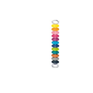 Uno anelli segnacalici colorati in silicone
