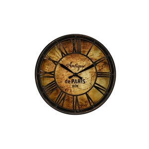 Dakar 3D orologio vintage nero Ø21 cm