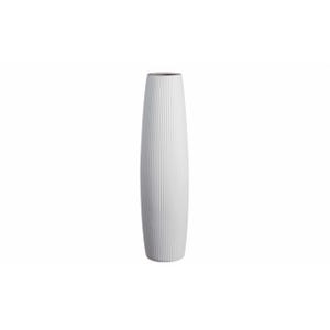 Fuze vaso H76 cm in ceramica bianca