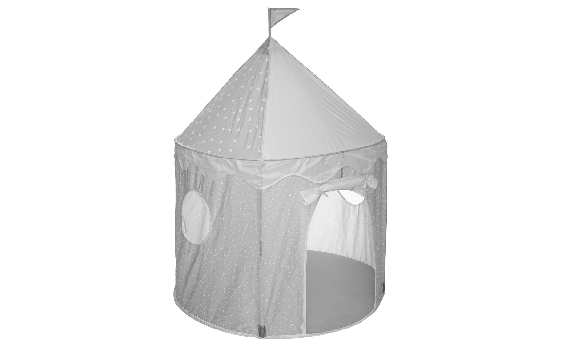 Pop Up tenda kids in fibra di vetro grigia H135 cm