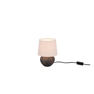 Lou lampada da tavolo in ceramica marrone 40W