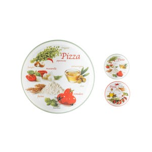 Regina piatto pizza ceramica con motivo Ø31 cm