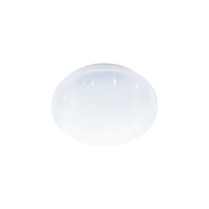 Pogliola plafoniera bianca LED 12 W Ø24 cm
