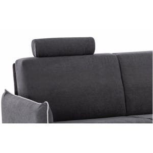 Judy poggiatesta divano in tessuto antracite