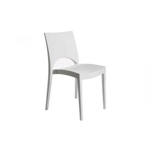 Basic sedia in polipropilene bianco